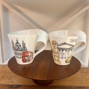 Villeroy & Boch City of the World Mugs (2)